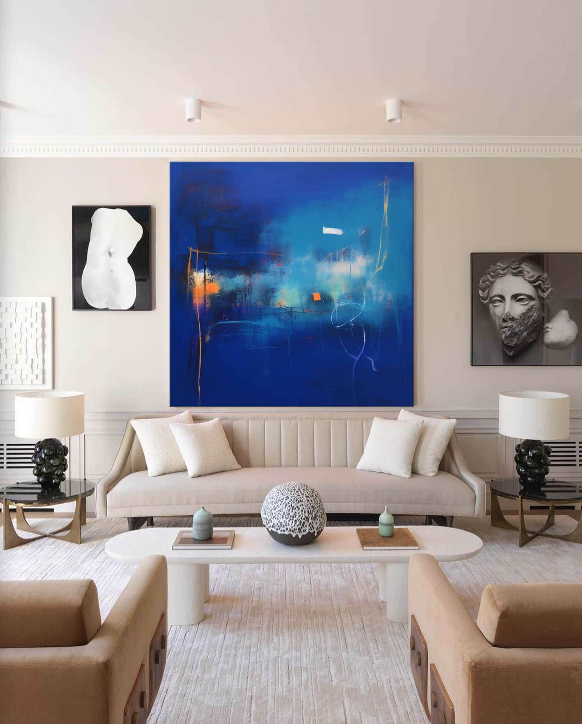 Abstract Canvas Art #AB205