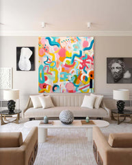 Abstract Canvas Art #AB259