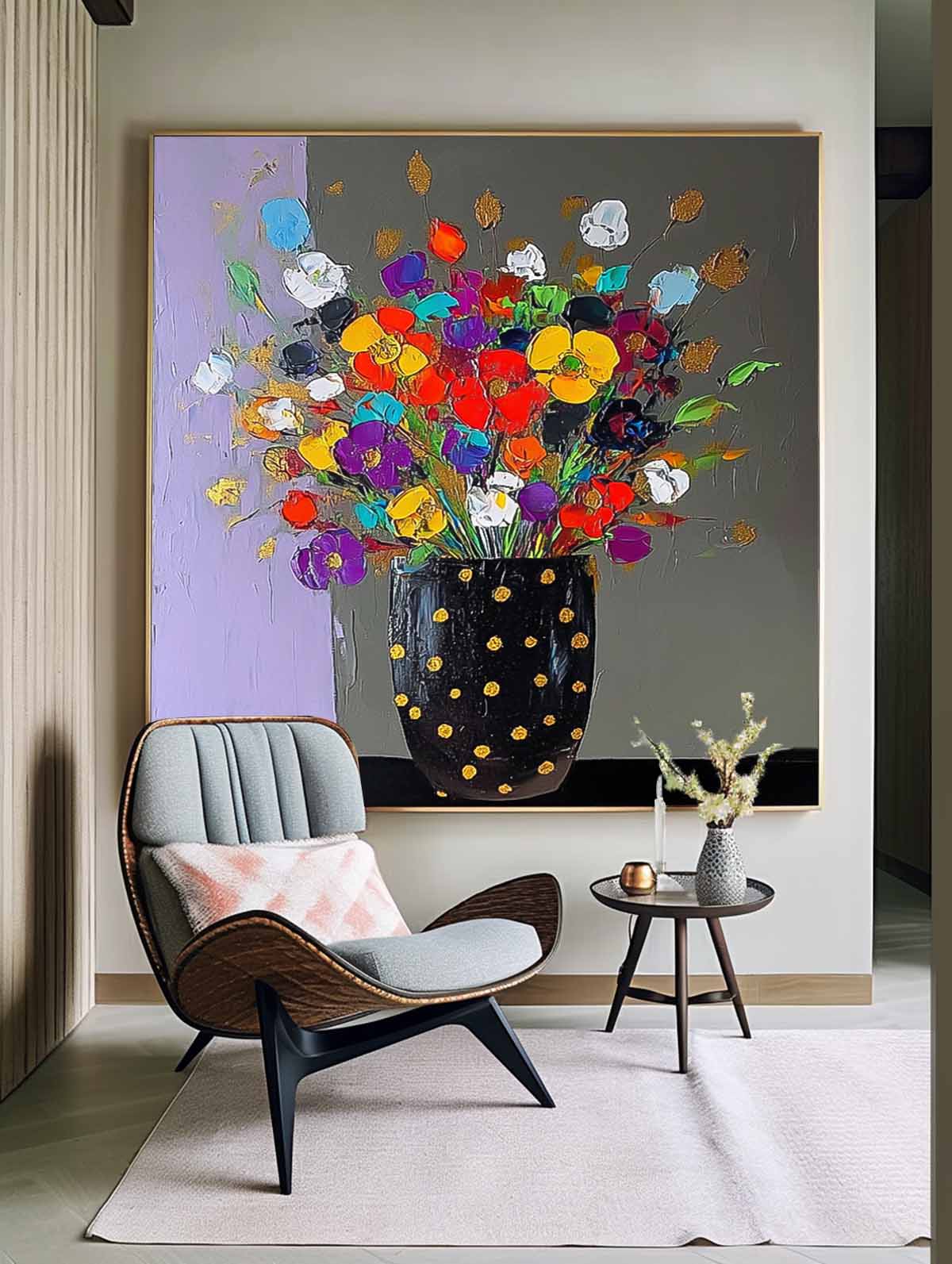 Flower Canvas Art #FL243