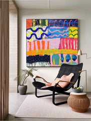 Abstract Canvas Art #AB681