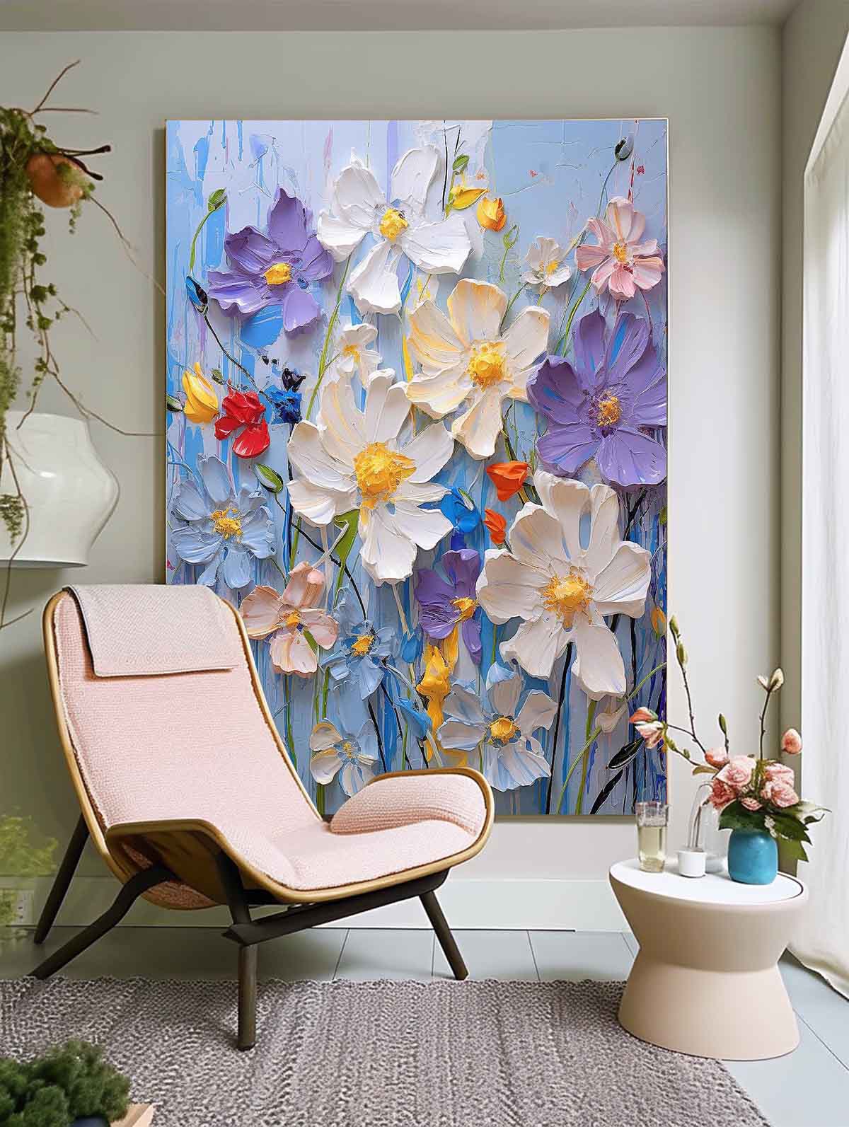 Flower Canvas Art #FL168