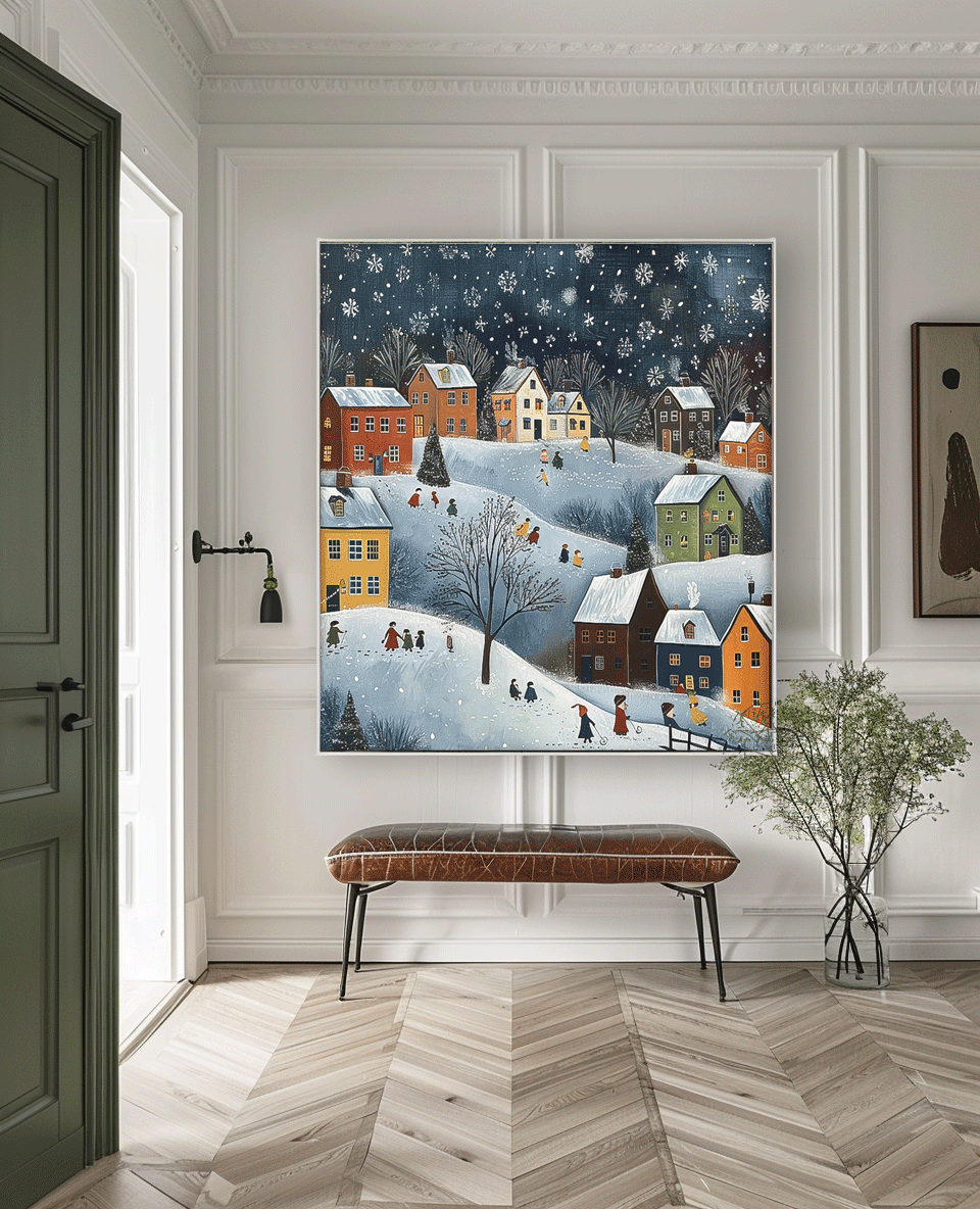 Landscape Canvas Art #LA055