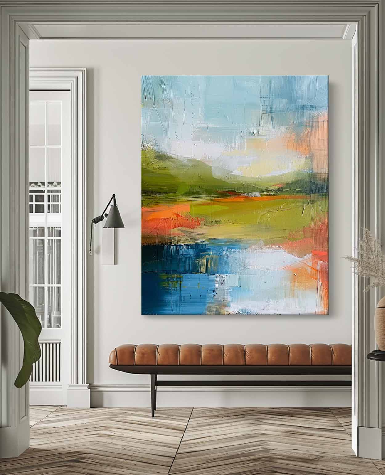 Abstract Canvas Art #AB624