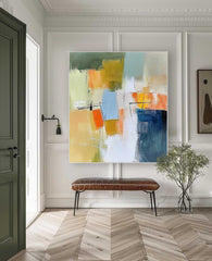 Abstract Canvas Art #AB664