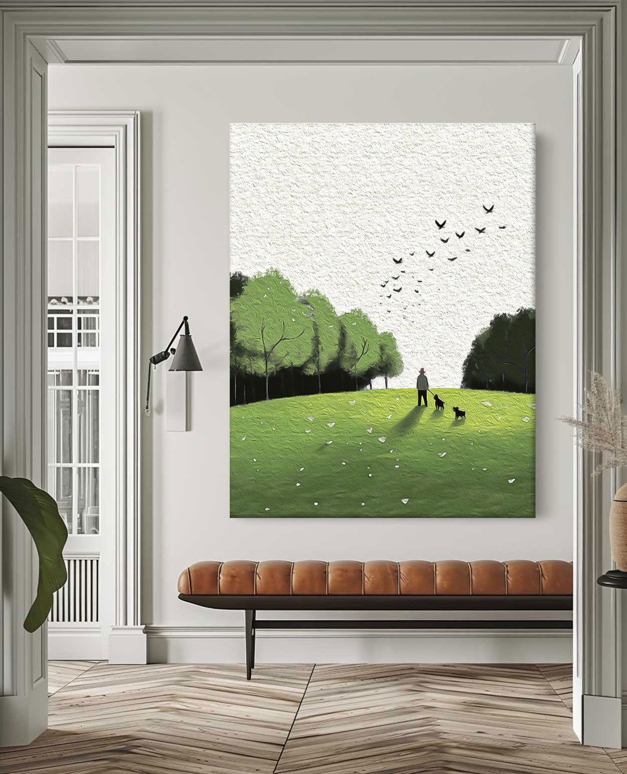 Landscape Canvas Art #LA058