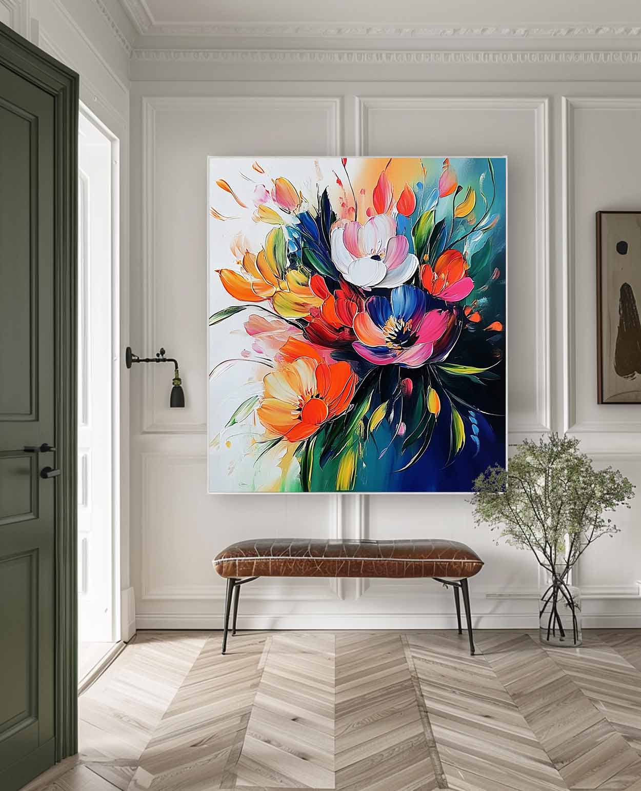 Flower Canvas Art #FL204