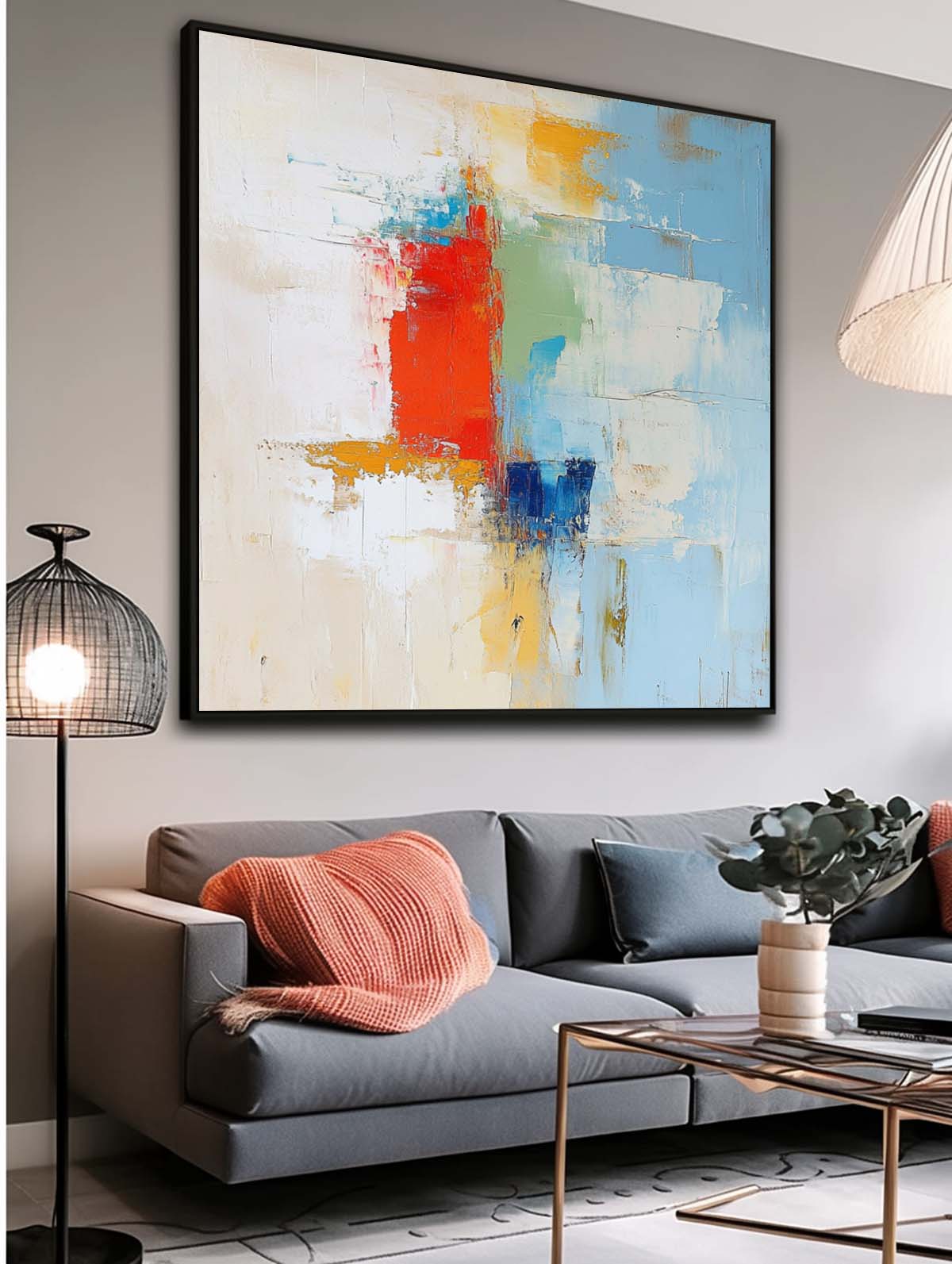 Abstract Canvas Art #AB601