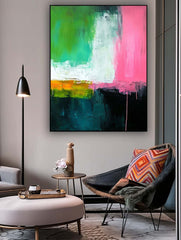 Abstract Canvas Art #AB696