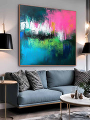 Abstract Canvas Art #AB698