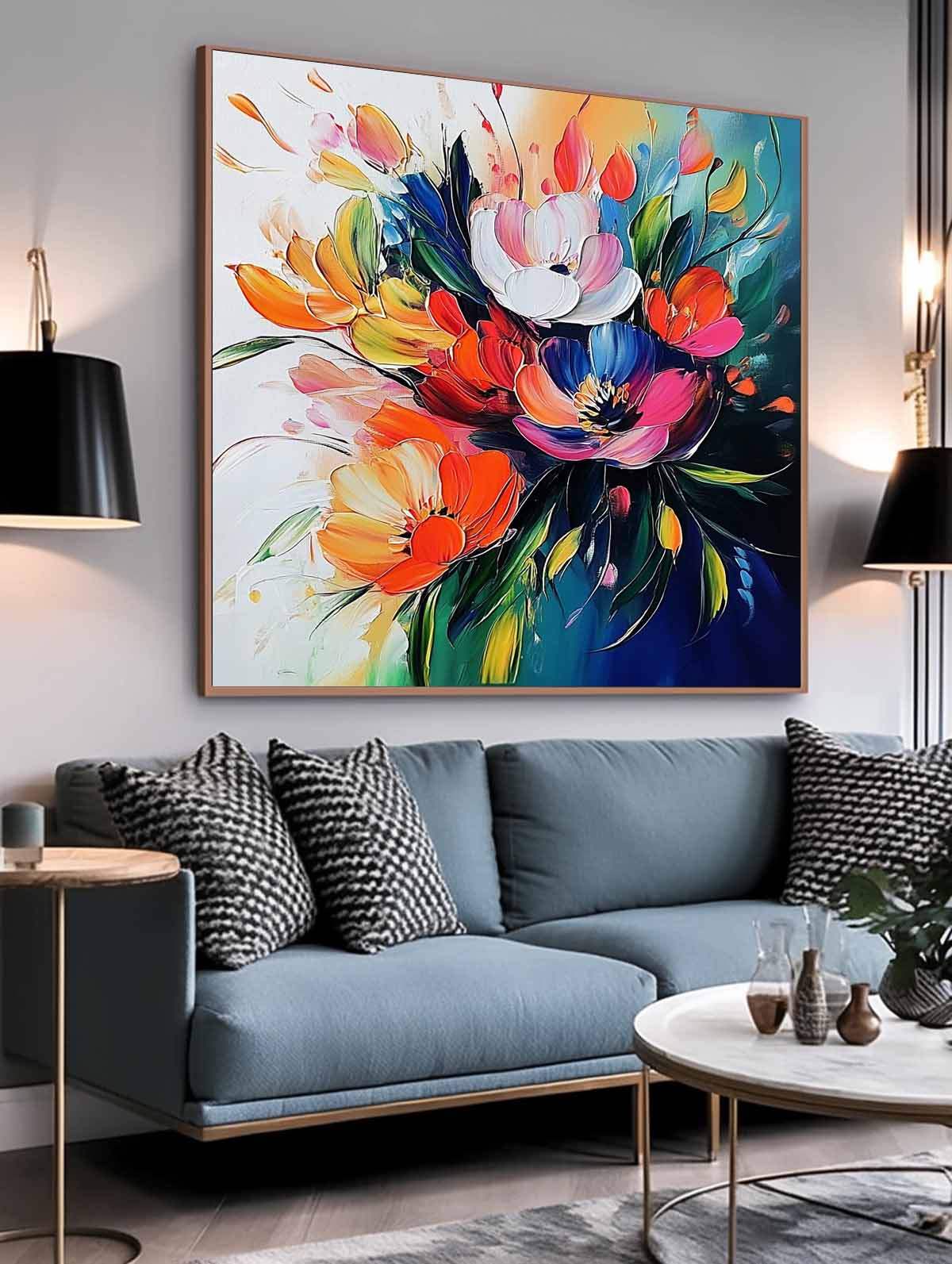 Flower Canvas Art #FL204