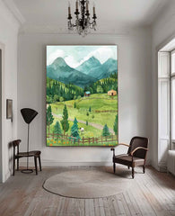 Landscape Canvas Art #LA030