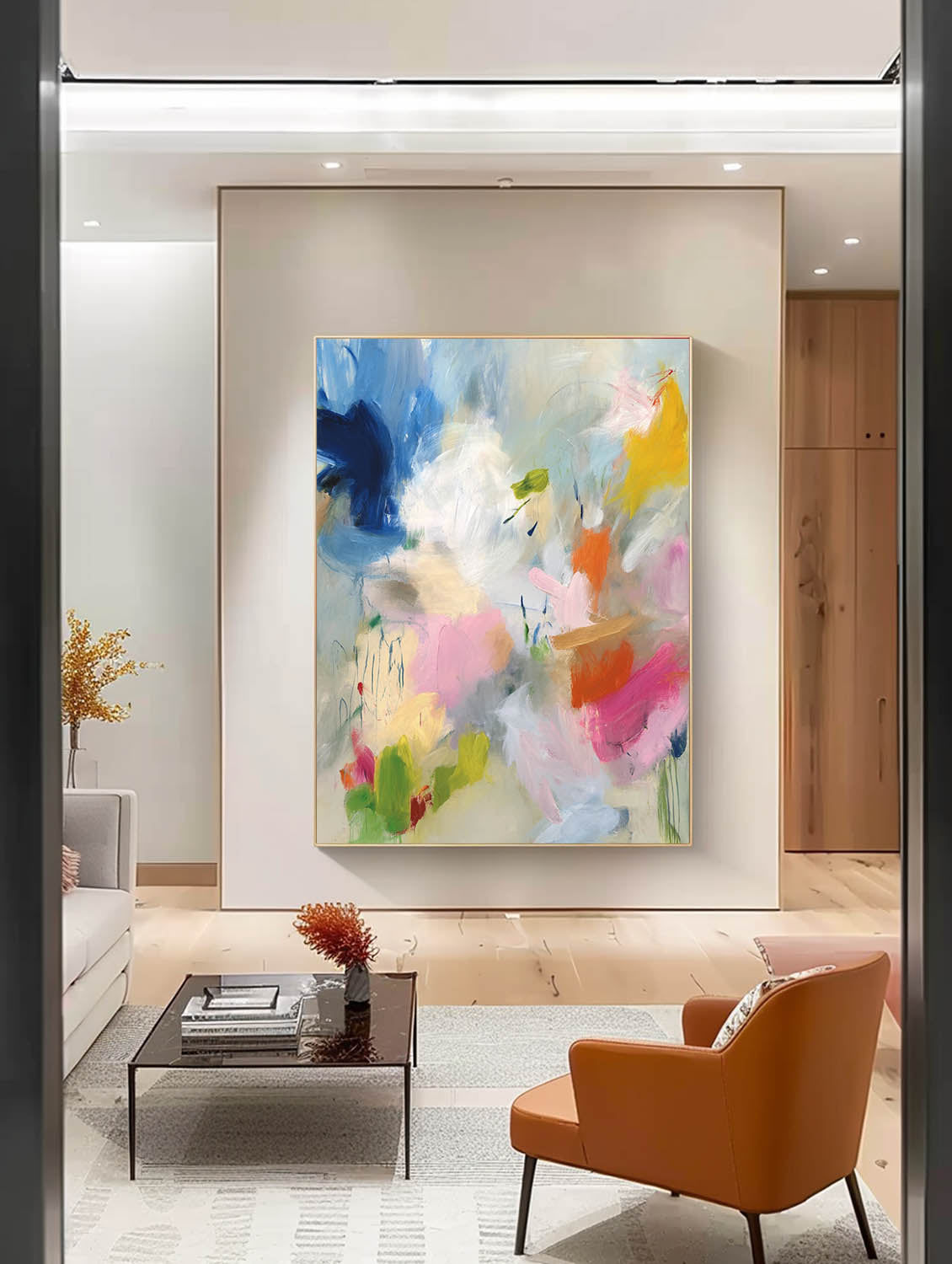 Abstract Canvas Art #AB713