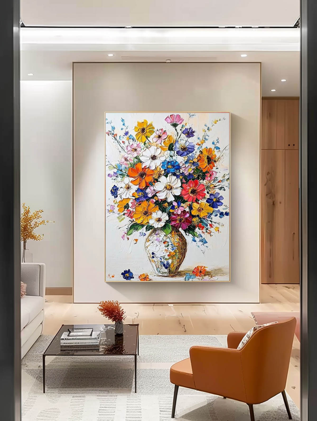 Flower Canvas Art #FL203
