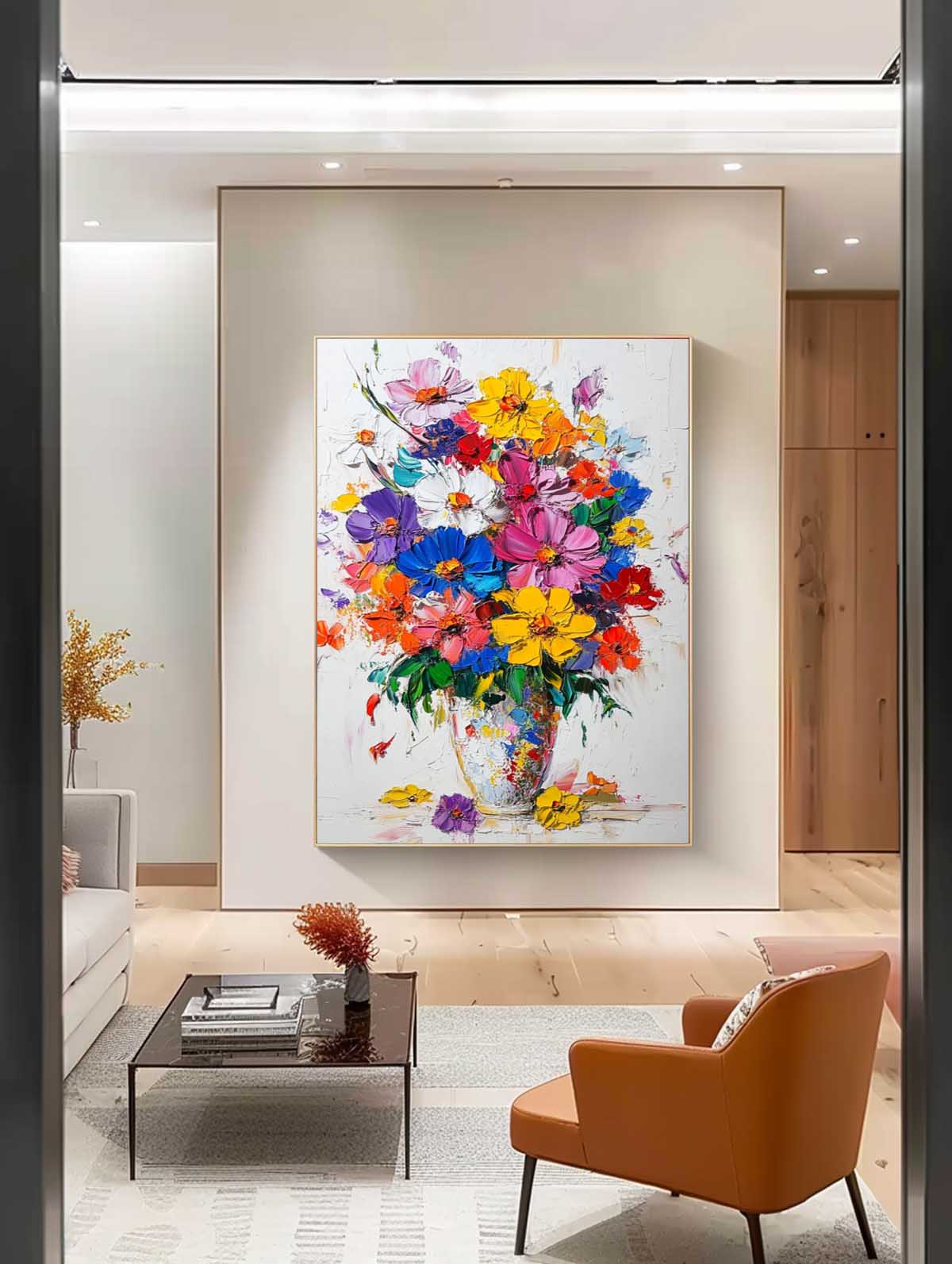 Flower Canvas Art #FL202