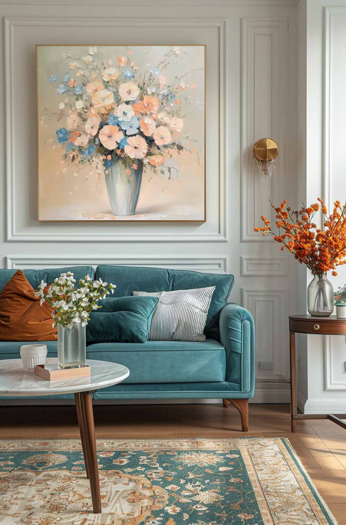 Flower Canvas Art #FL194