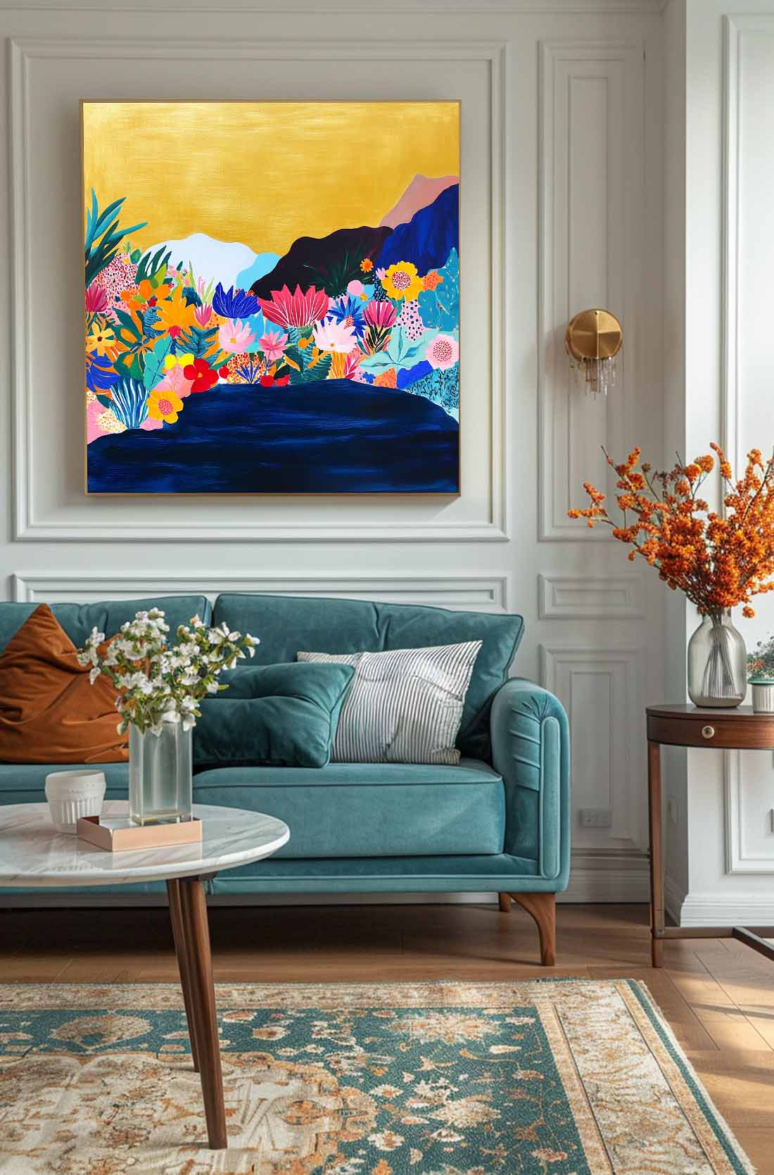 Flower Canvas Art #FL236