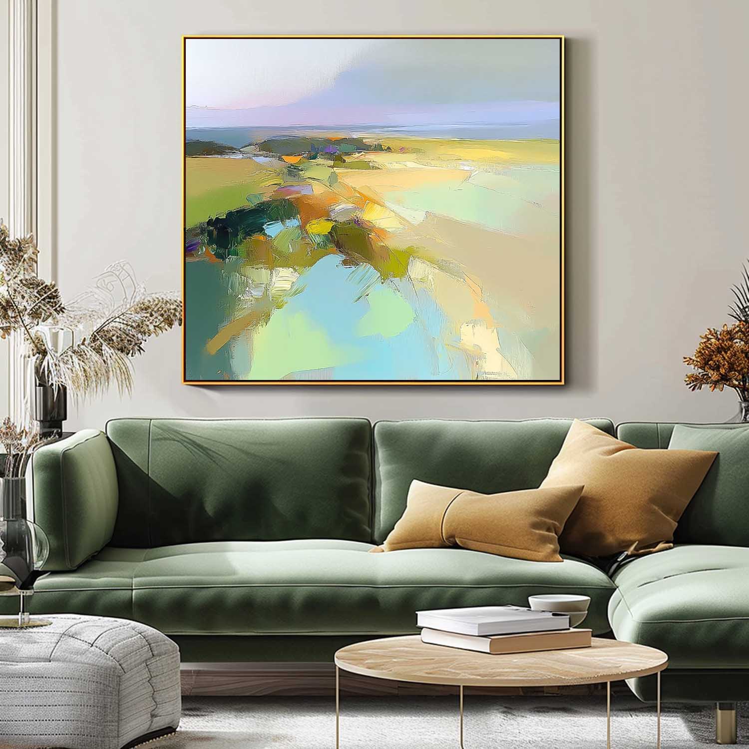 Abstract Canvas Art #AB692