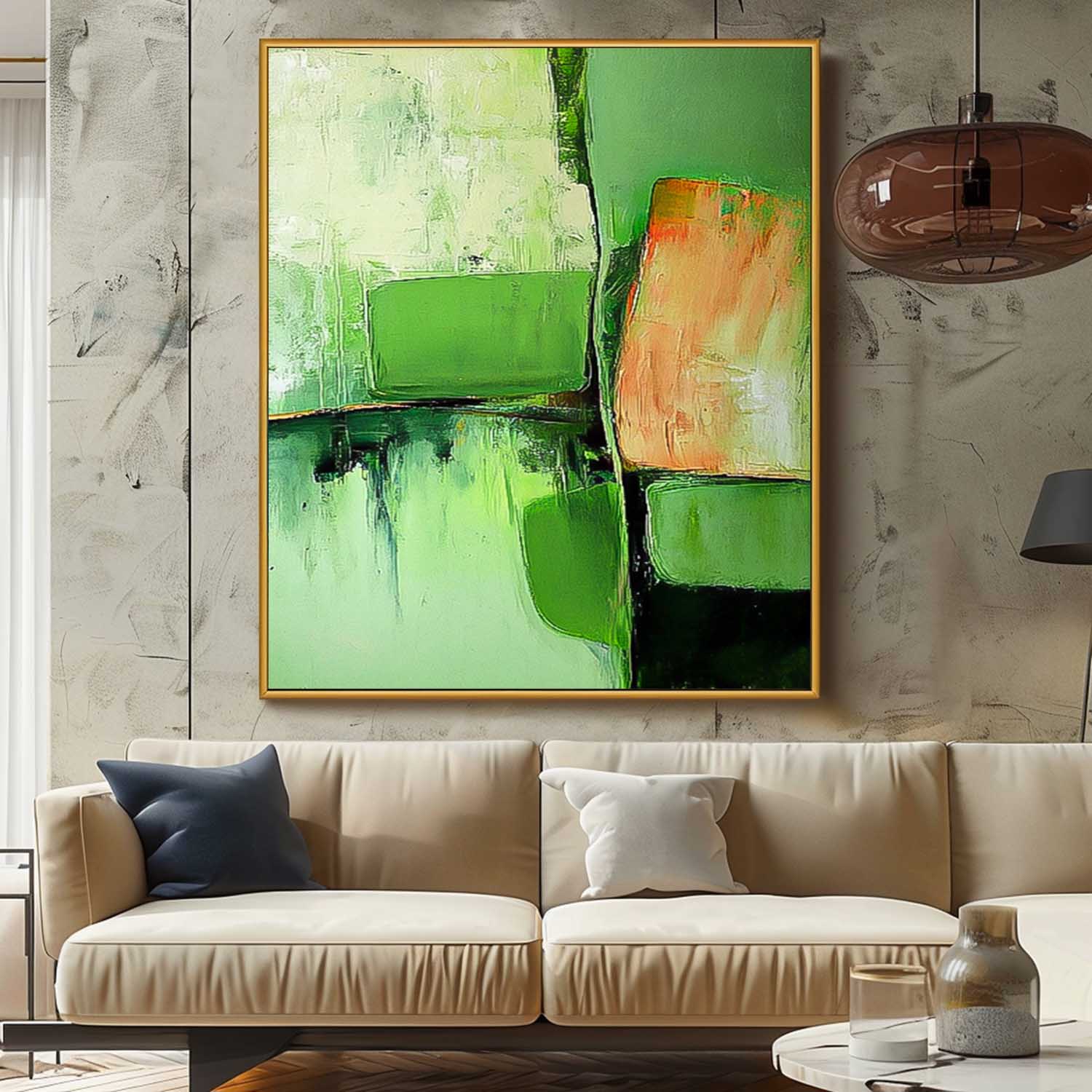 Abstract Canvas Art #AB708