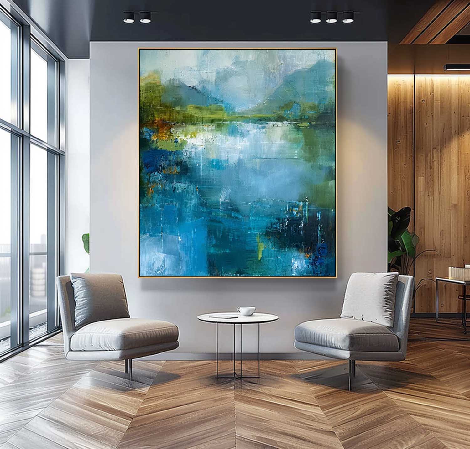 Abstract Canvas Art #AB648