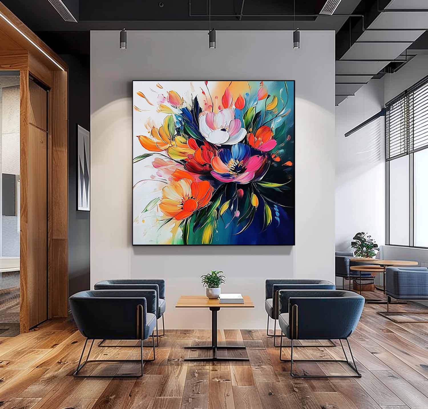 Flower Canvas Art #FL204