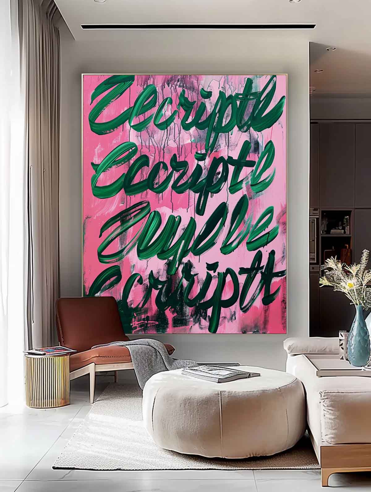 Abstract Canvas Art #AB607