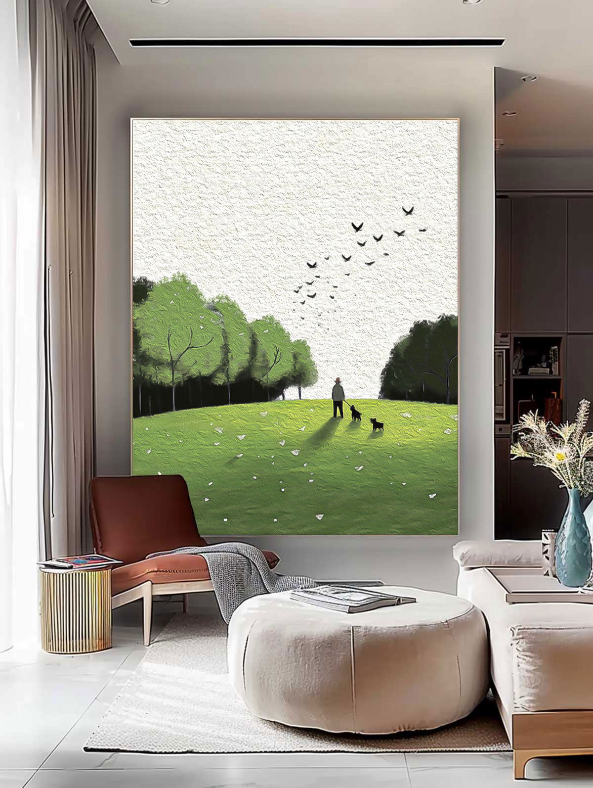 Landscape Canvas Art #LA058