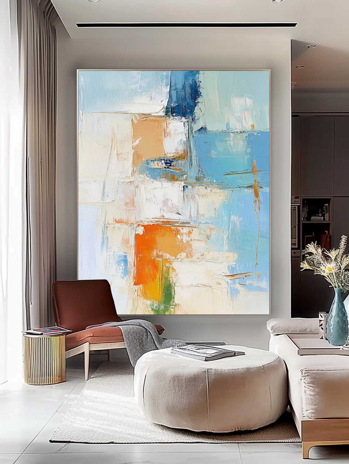Abstract Canvas Art #AB604