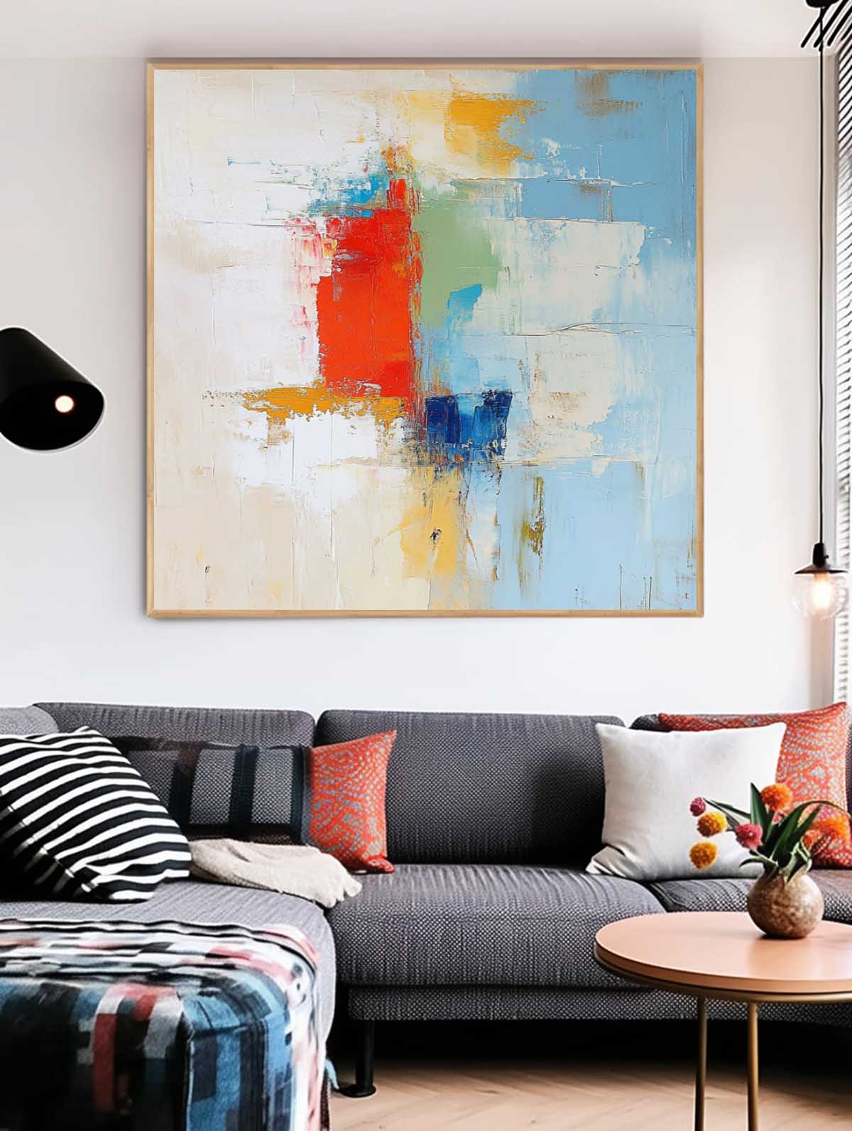 Abstract Canvas Art #AB601