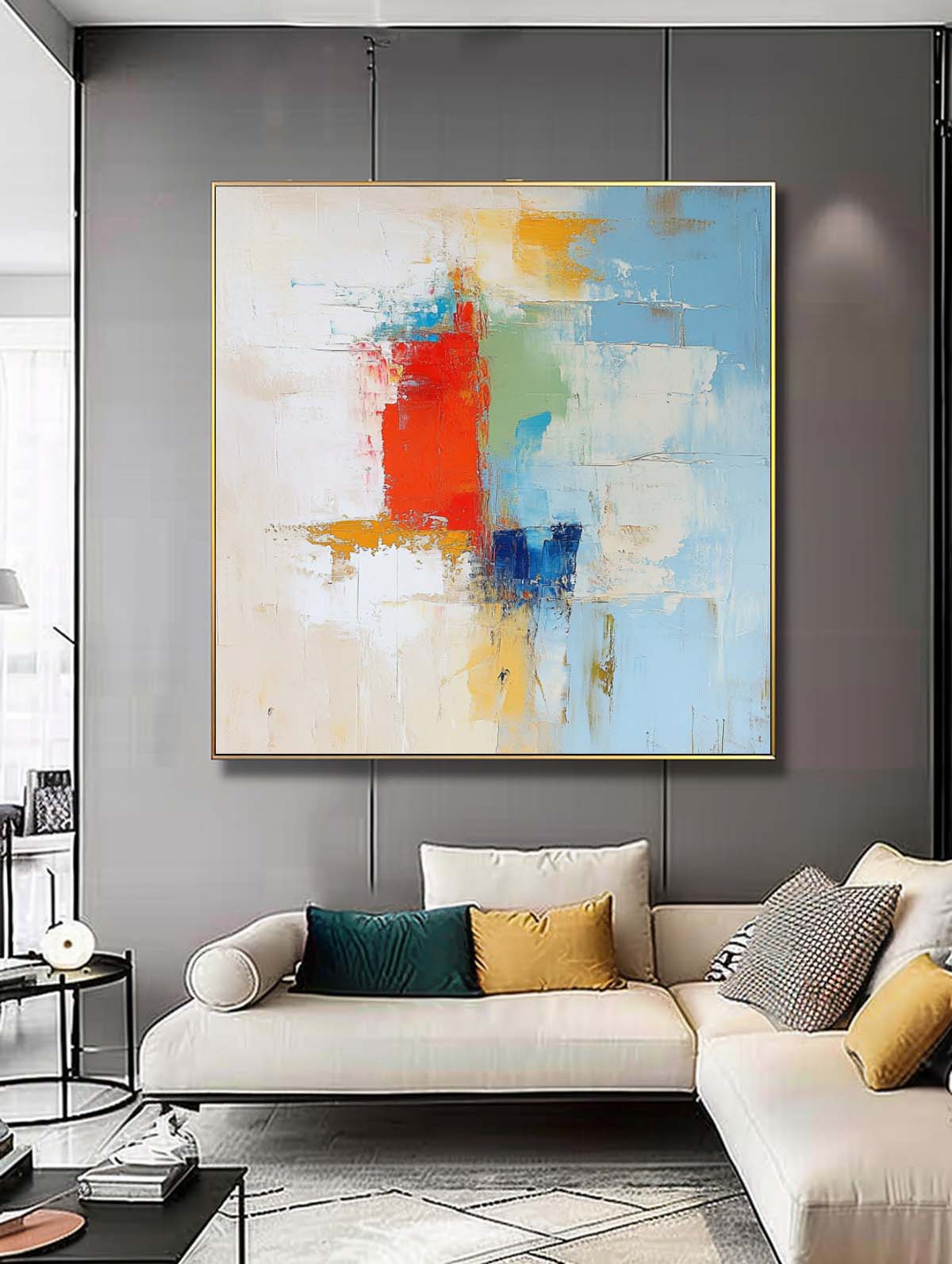 Abstract Canvas Art #AB601