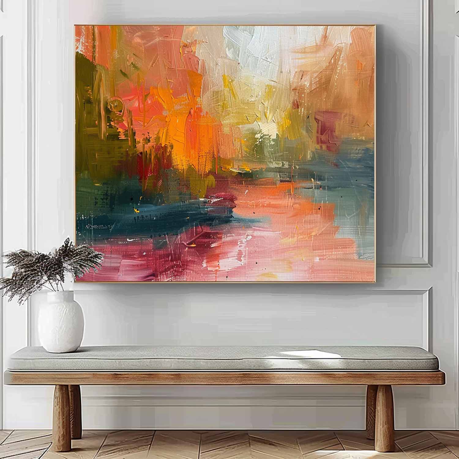 Abstract Canvas Art #AB628