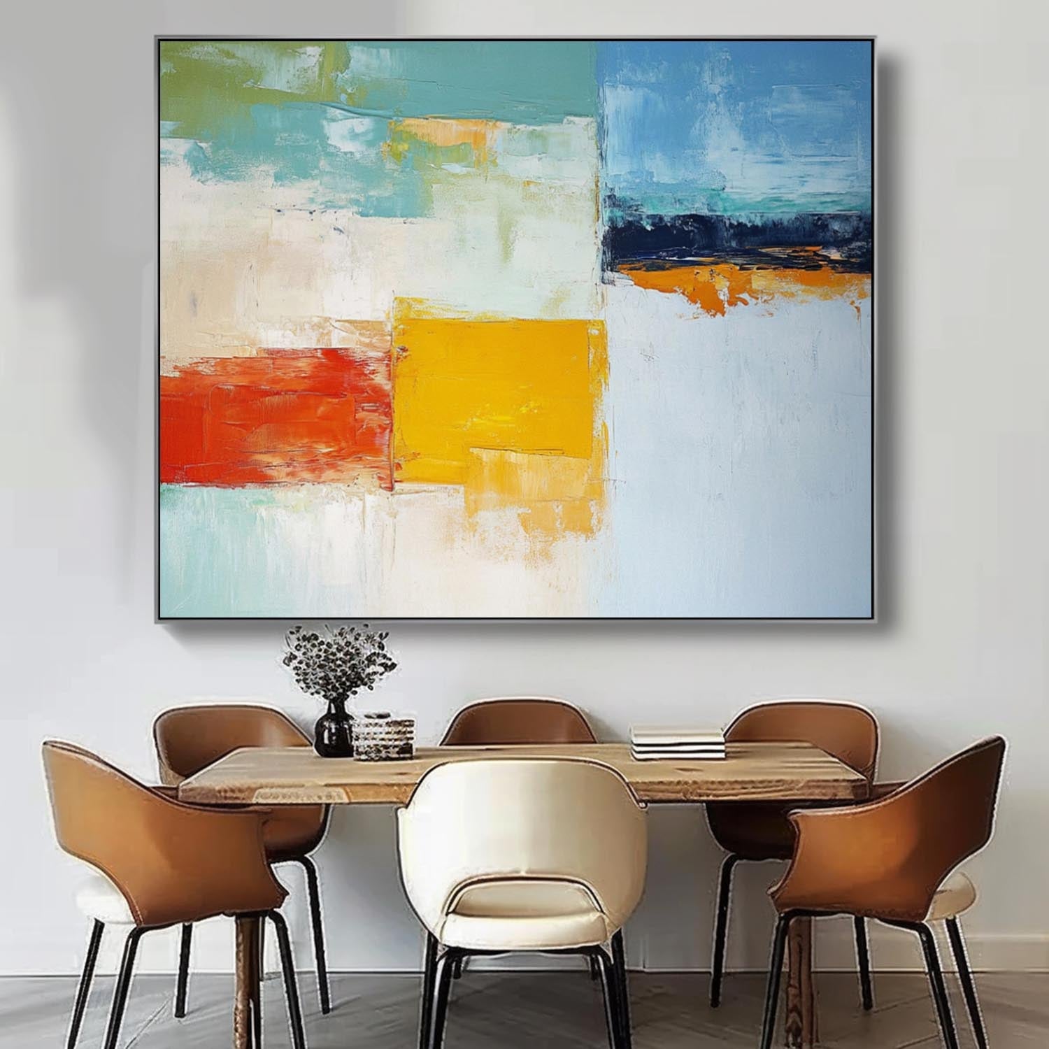 Abstract Canvas Art #AB600