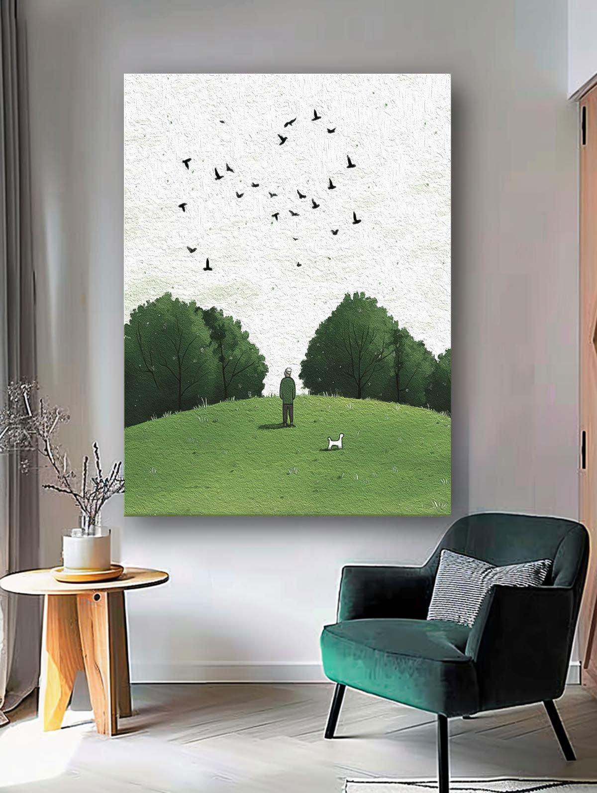 Landscape Canvas Art #LA059