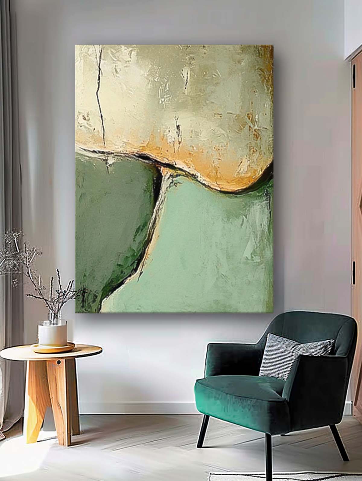 Abstract Canvas Art #AB707