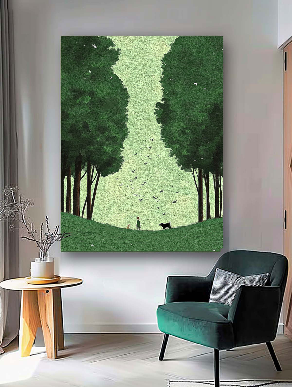 Landscape Canvas Art #LA060