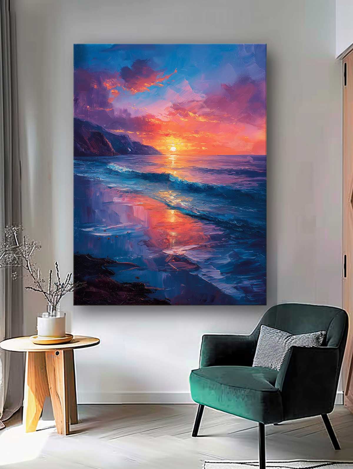 Beach & Ocean Canvas Art #BE034