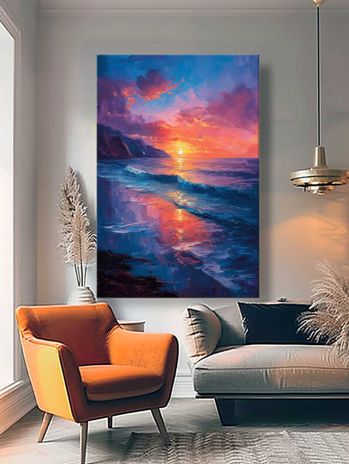Beach & Ocean Canvas Art #BE034