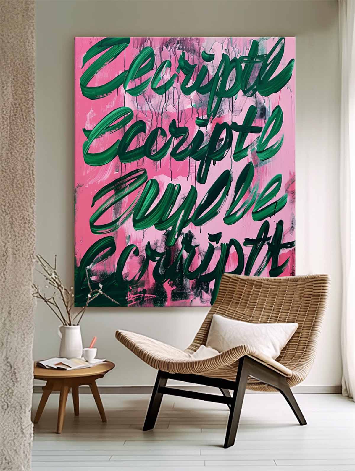 Abstract Canvas Art #AB607