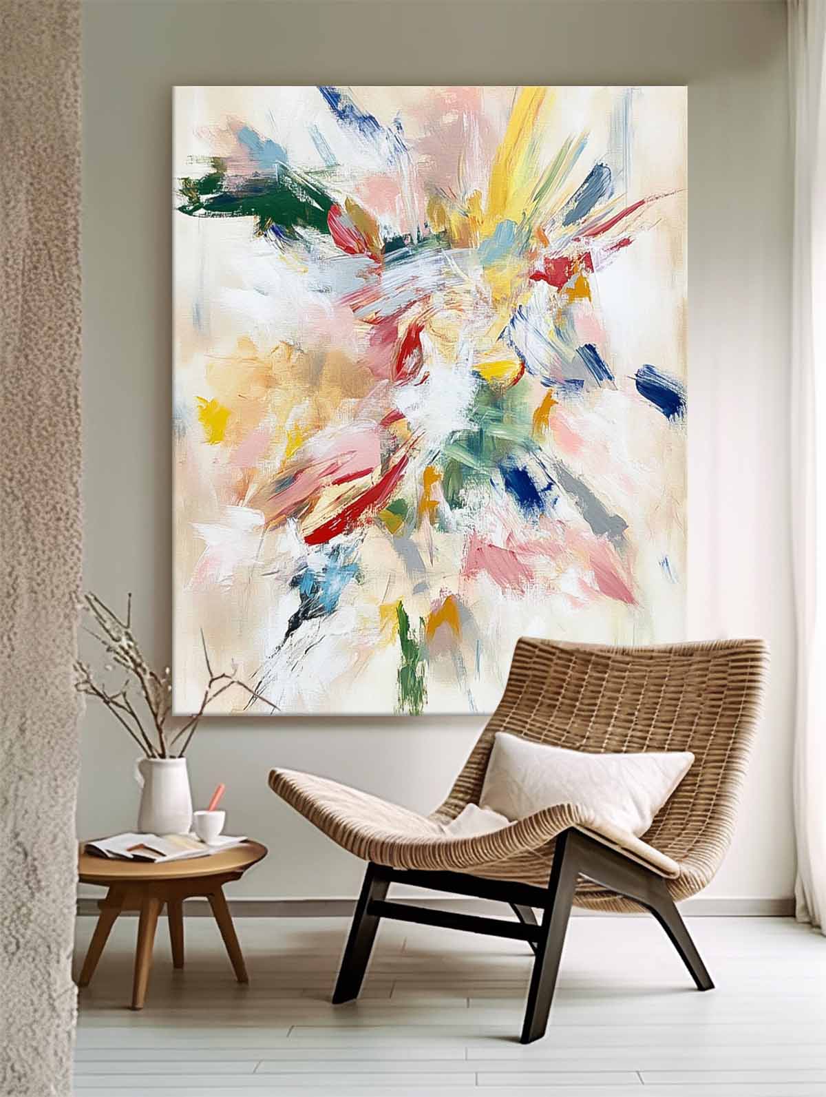 Abstract Canvas Art #AB688