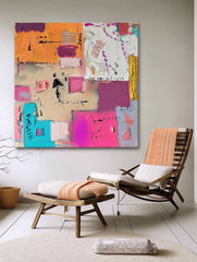 Abstract Canvas Art #AB566