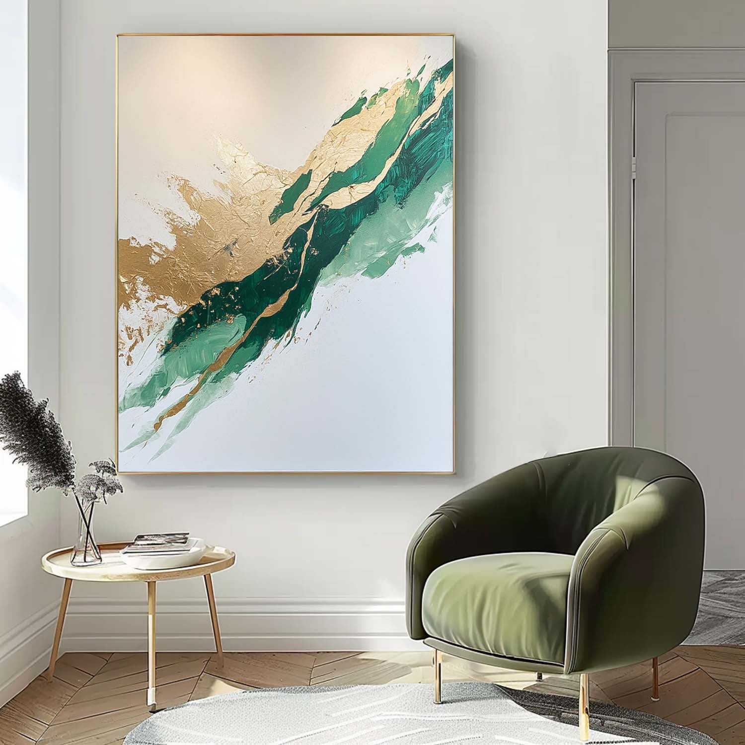 Abstract Canvas Art #AB594