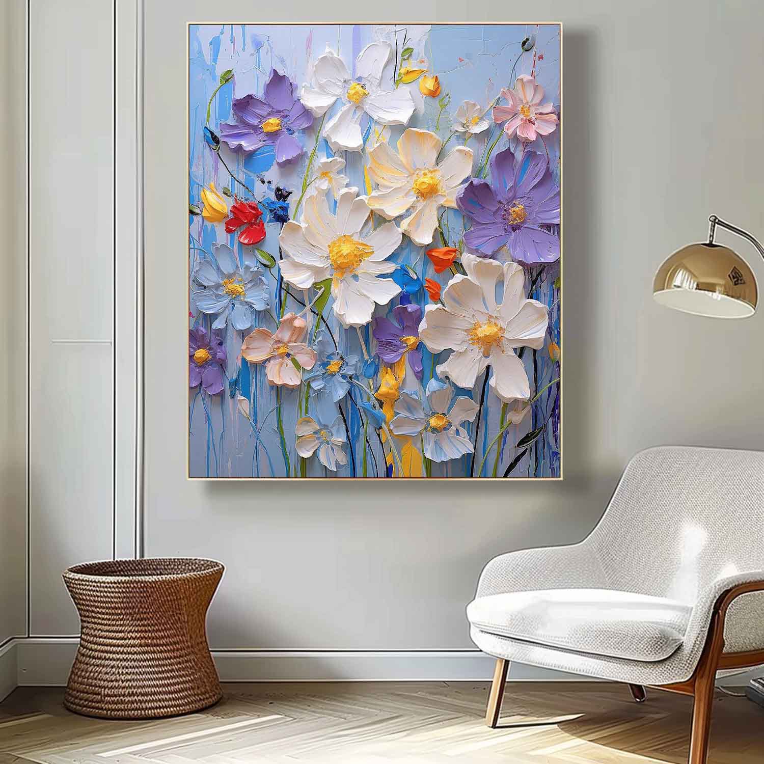 Flower Canvas Art #FL168