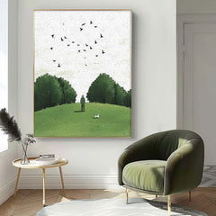 Landscape Canvas Art #LA059