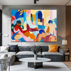 Abstract Canvas Art #AB550