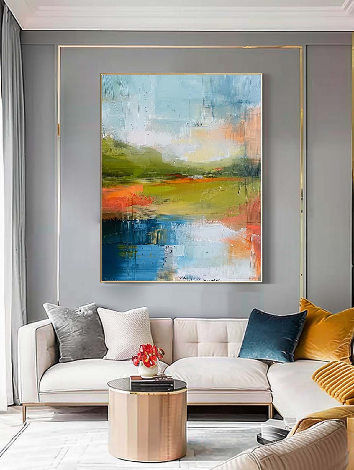 Abstract Canvas Art #AB624