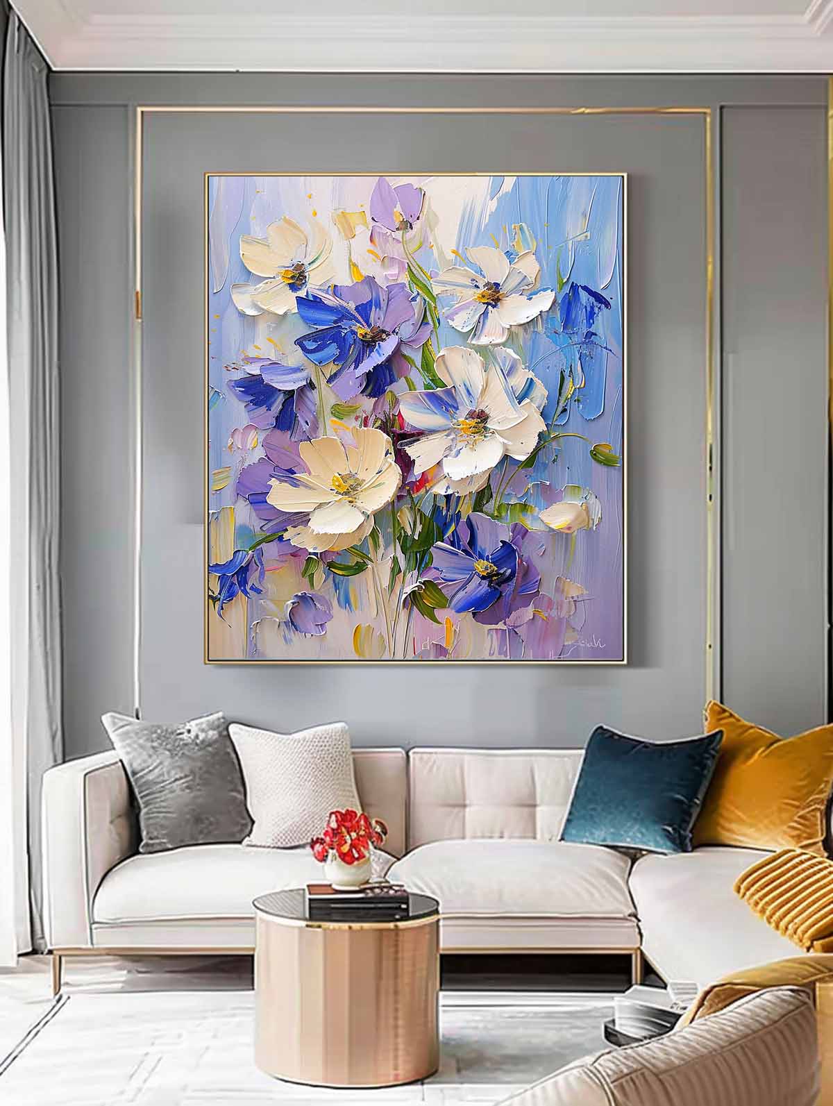 Flower Canvas Art #FL167