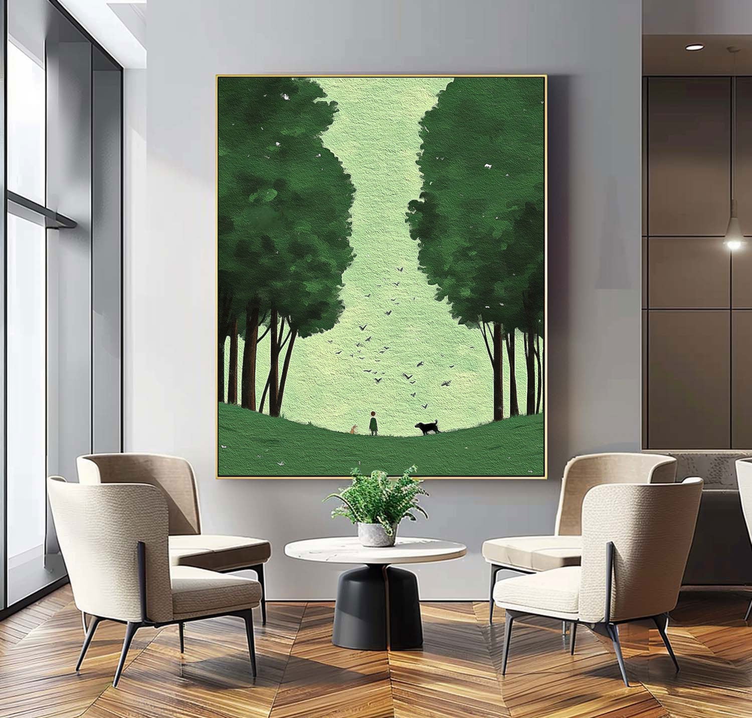 Landscape Canvas Art #LA060