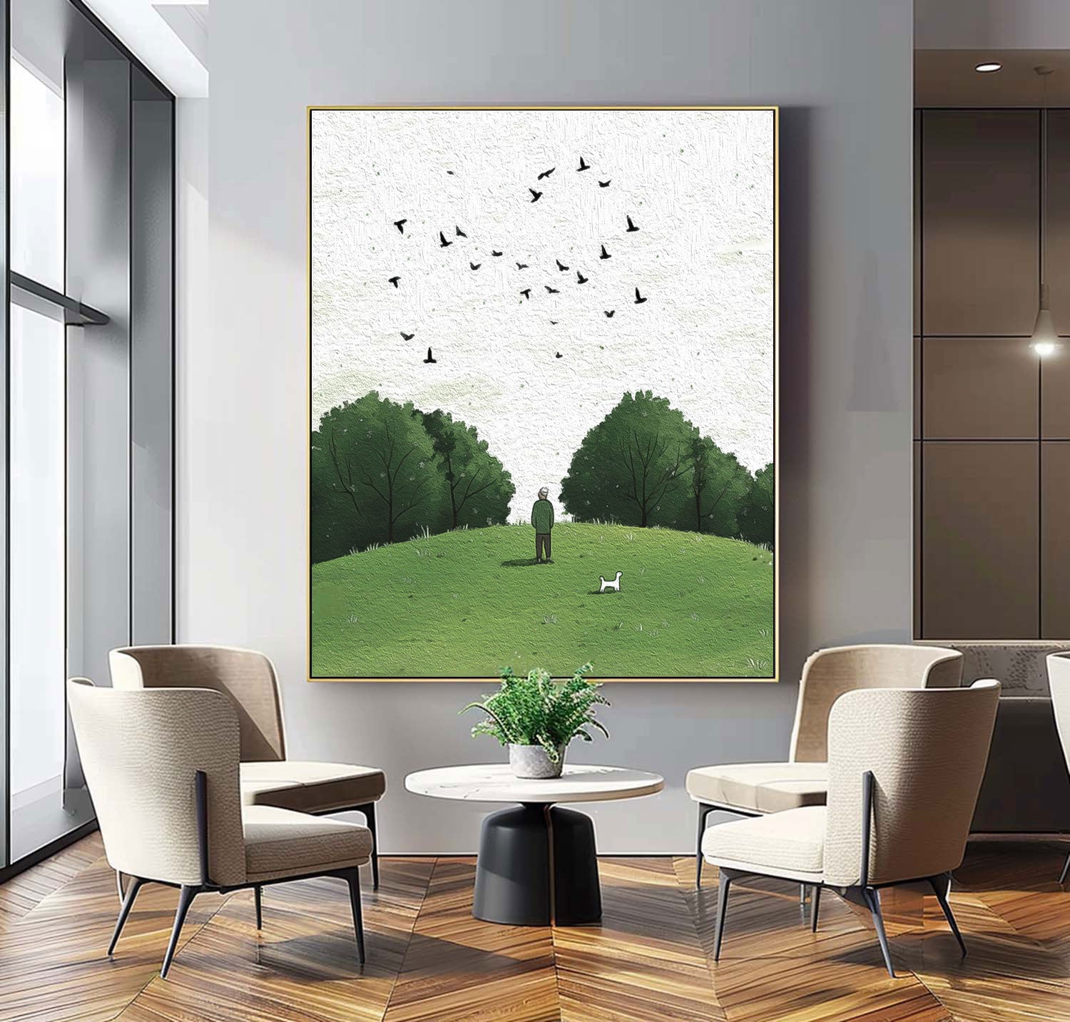 Landscape Canvas Art #LA059