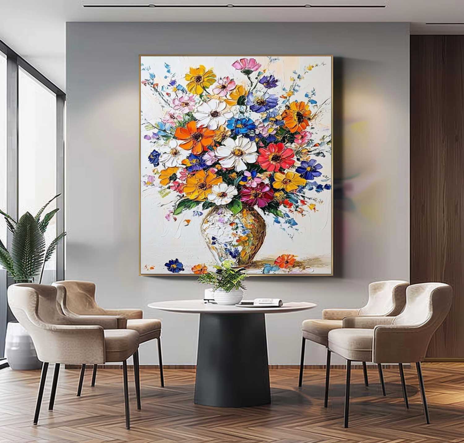 Flower Canvas Art #FL203