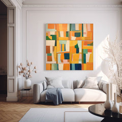 Abstract Canvas Art #AB412