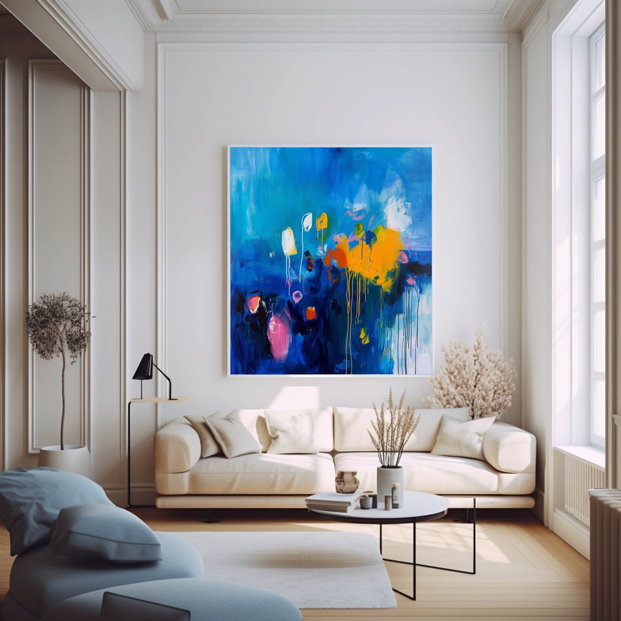Abstract Canvas Art #AB373